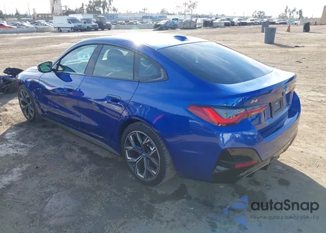 2023 BMW I4 M50 z USA, uszkodzony, nr VIN WBY33AW03PFP31884